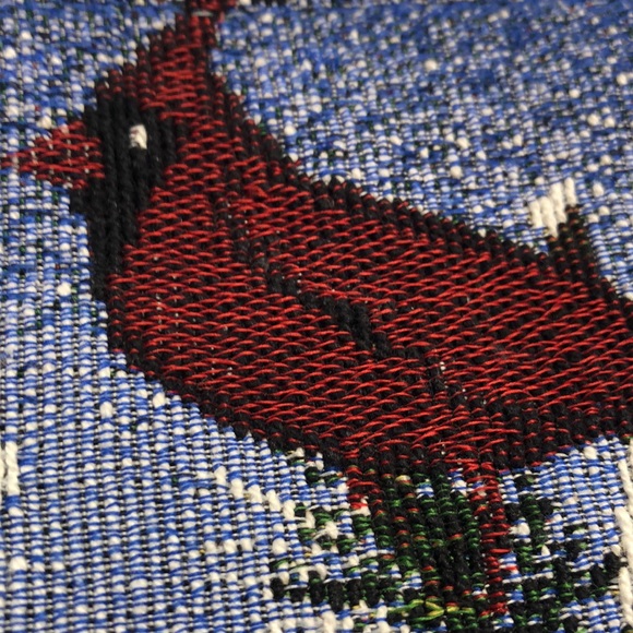 Snowman Tapestry Table Runner - Picture 6 of 7